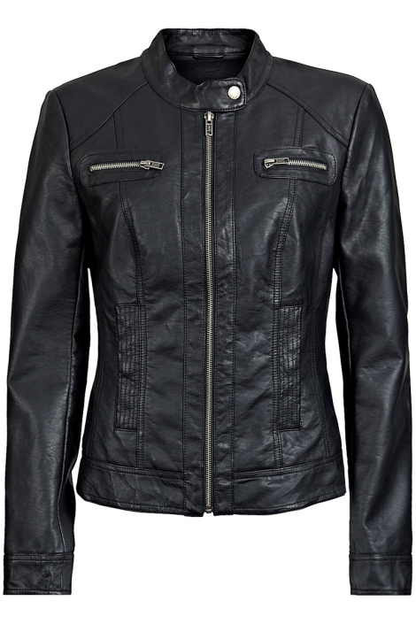Only onlbandit faux leather biker otw no